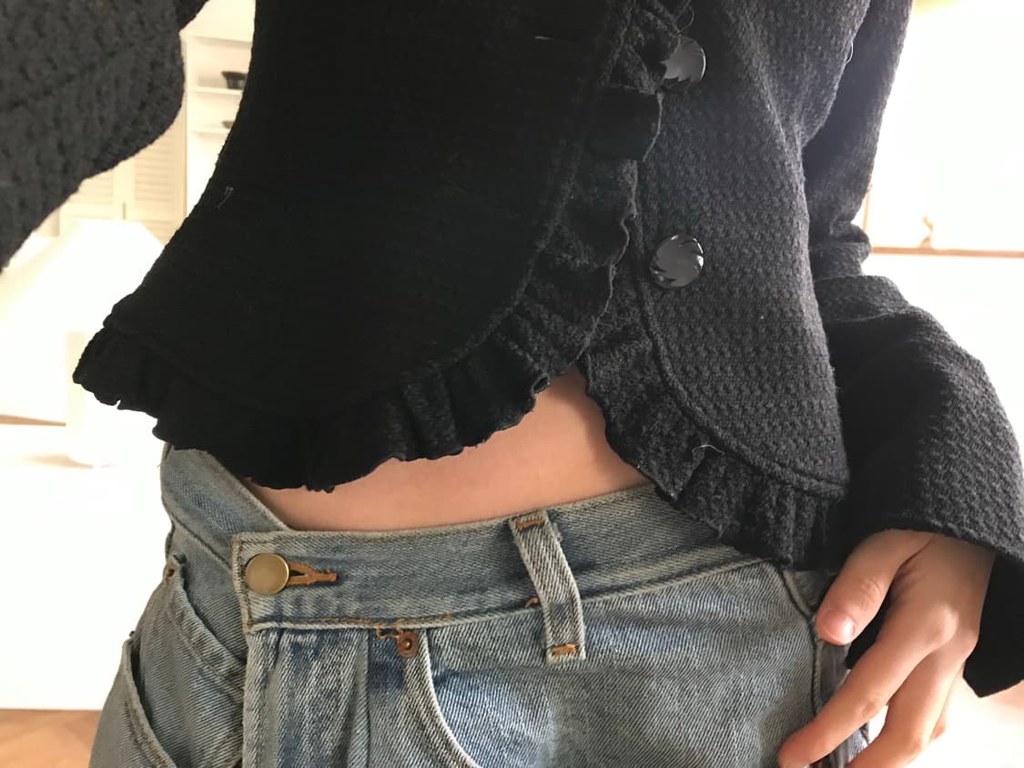 vintage frill jacket 상품이미지2