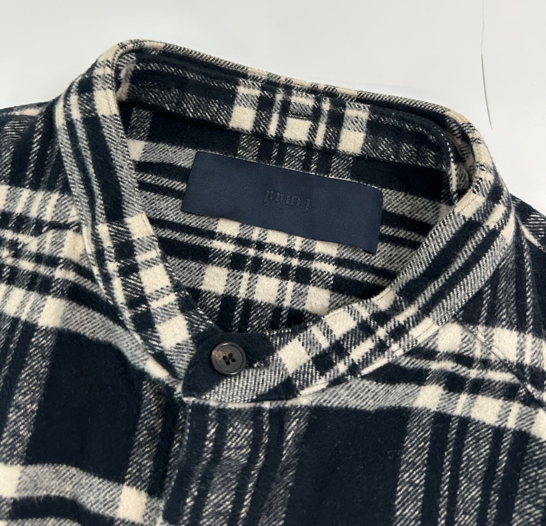 Juun.J 엠브로이더리 플란넬 셔츠(46) 상품이미지3