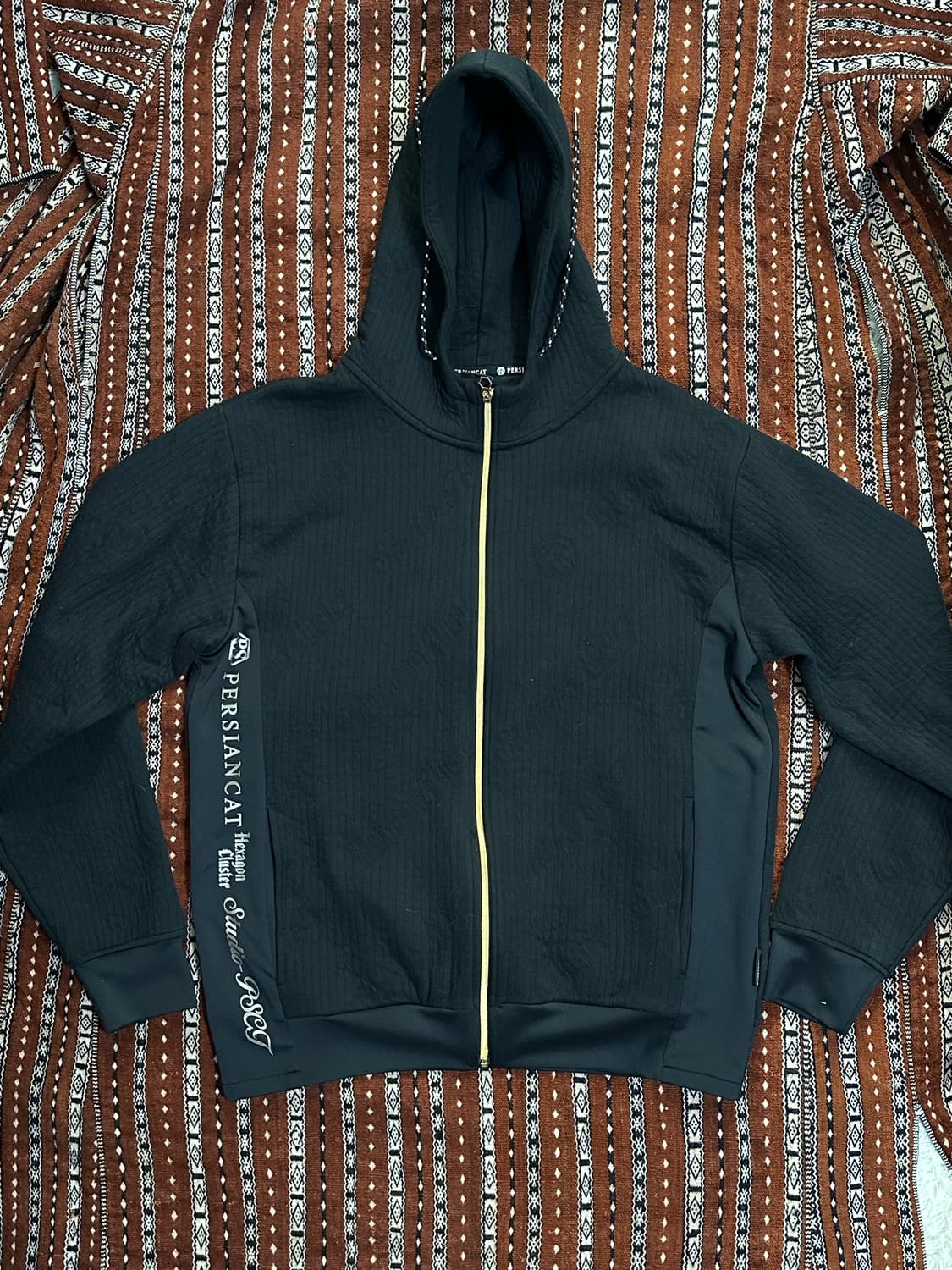 페르시안캣 후드집업 L 블랙 105 상품이미지1