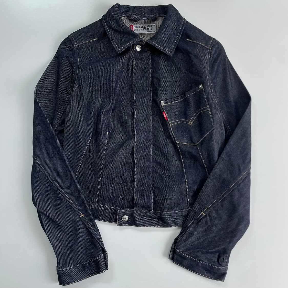 Levis  리바이스 엔지니어드 데님 스티치 자켓 상품이미지1