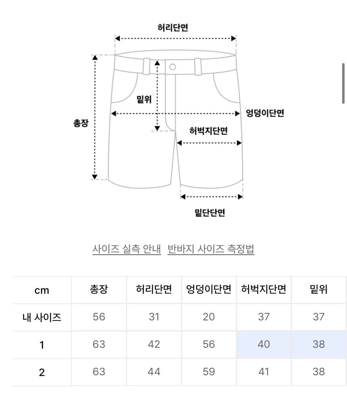[2] 도미넌트 데님 카고 버뮤다 팬츠 (블랙) 상품이미지5
