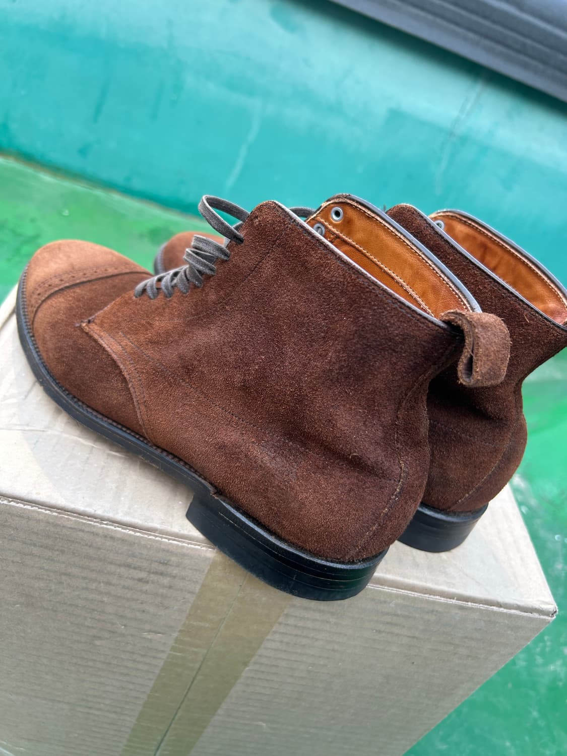 알든 스웨이드 캡토부츠 8.5d 상품이미지4