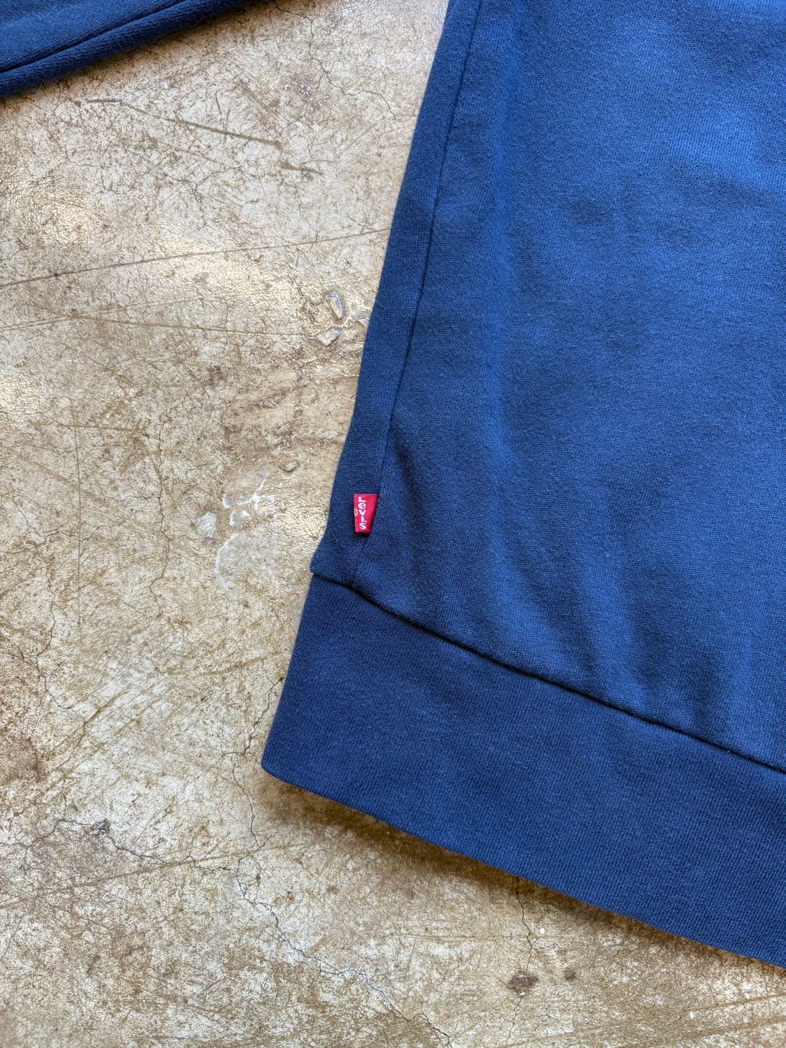 리바이스 데미지 자수 스웻 후드집업 상품이미지3