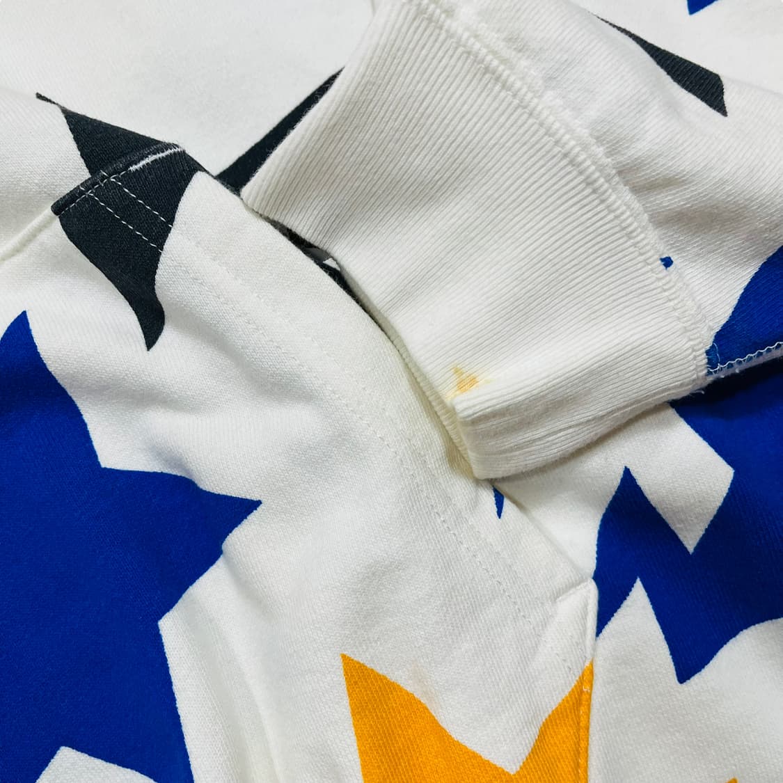 베이프 OG 멀티 스타 투웨이 화이트 후디 집업 상품이미지10