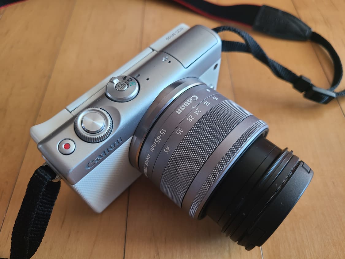 캐논 EOS M100 미러리스 카메라 바로 사용 가능 상품이미지2