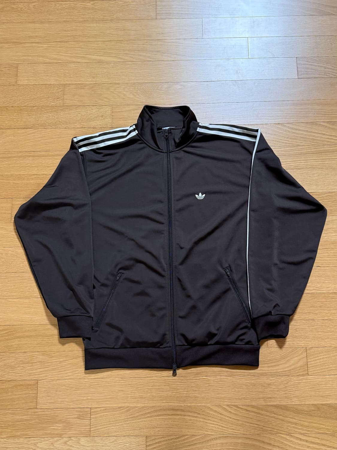 Track Jacket Gender Neutral 다크브라운 JD5267 상품이미지2