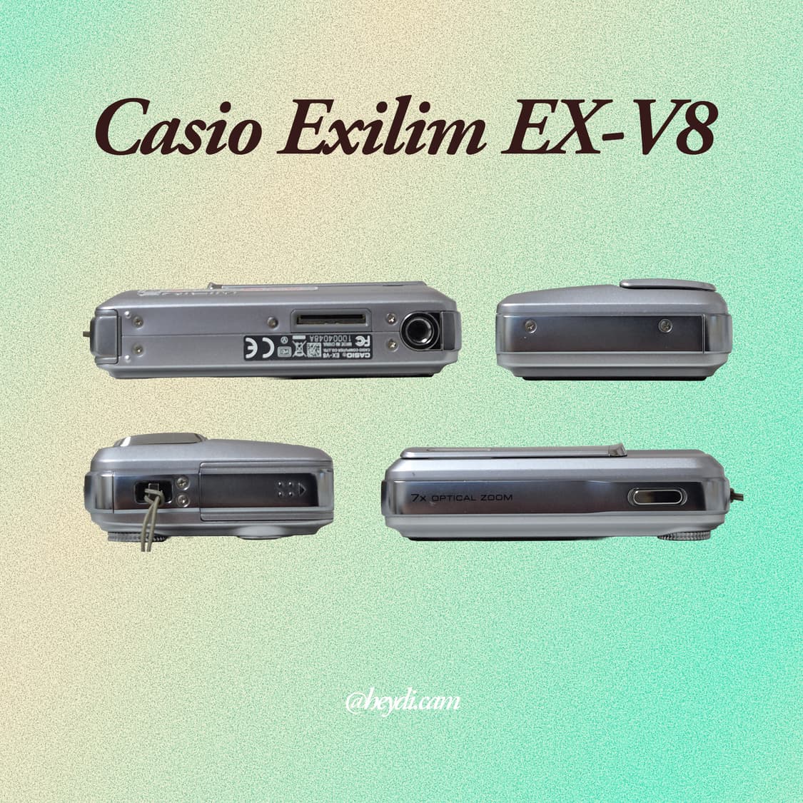 (작례O) Casio exilim EX-V8 상품이미지3