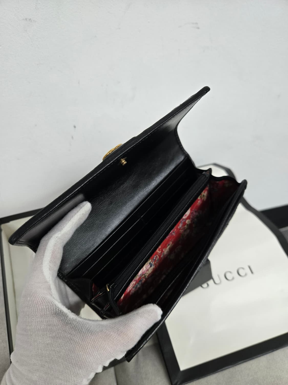 [보증서 정품] 구찌 오피디아 장지갑 상품이미지1