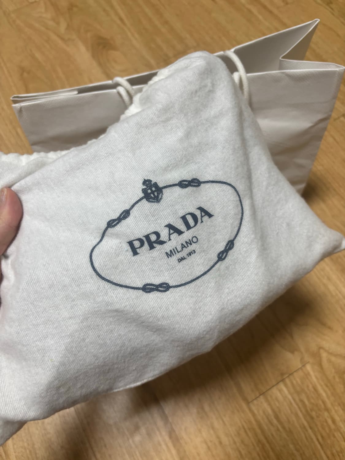 [풀구성]프라다 리나일론 테수토 호보백 상품이미지4