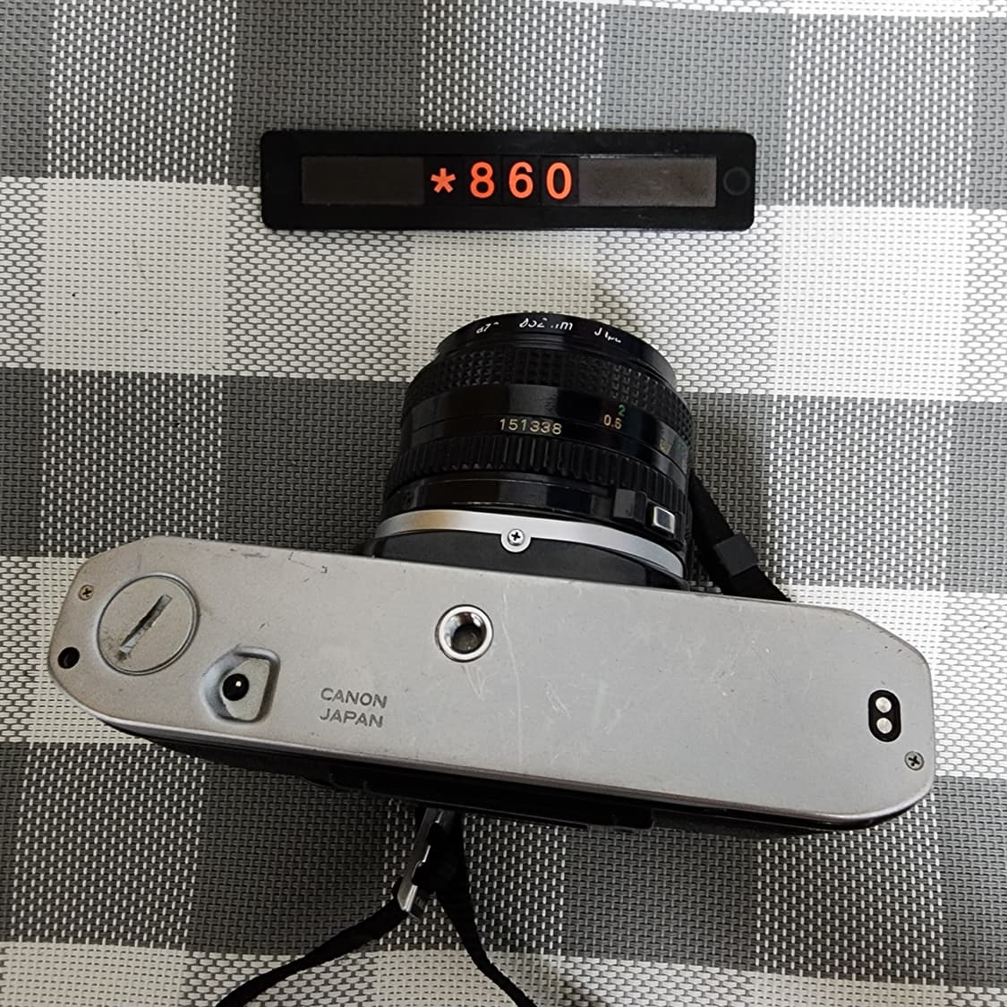 캐논 AE-1 필름카메라 실버바디 1.8 단렌즈 상품이미지5