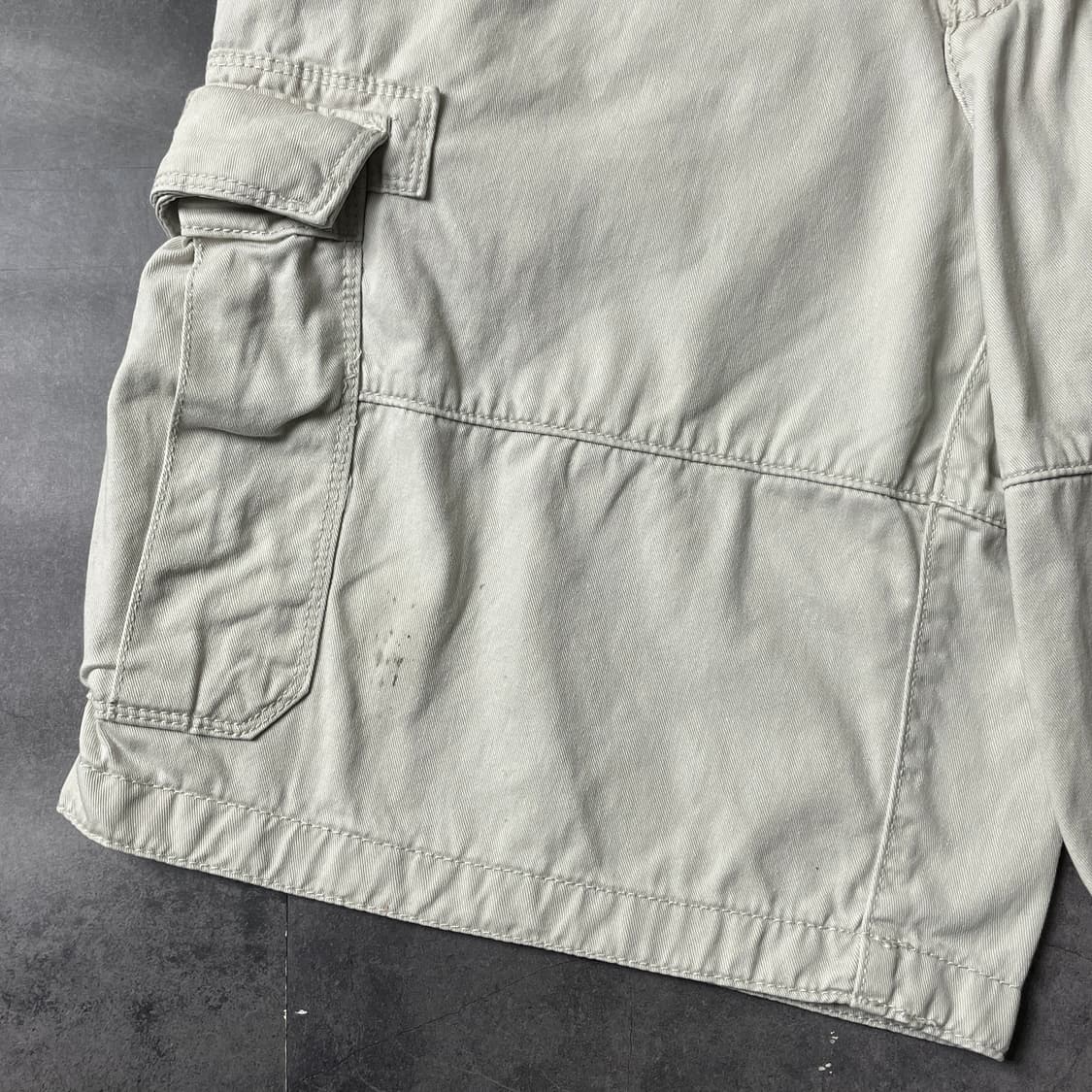 TIMBERLAND 팀버랜드 빈티지 아이보리 카고 하프팬츠 A00783 상품이미지4