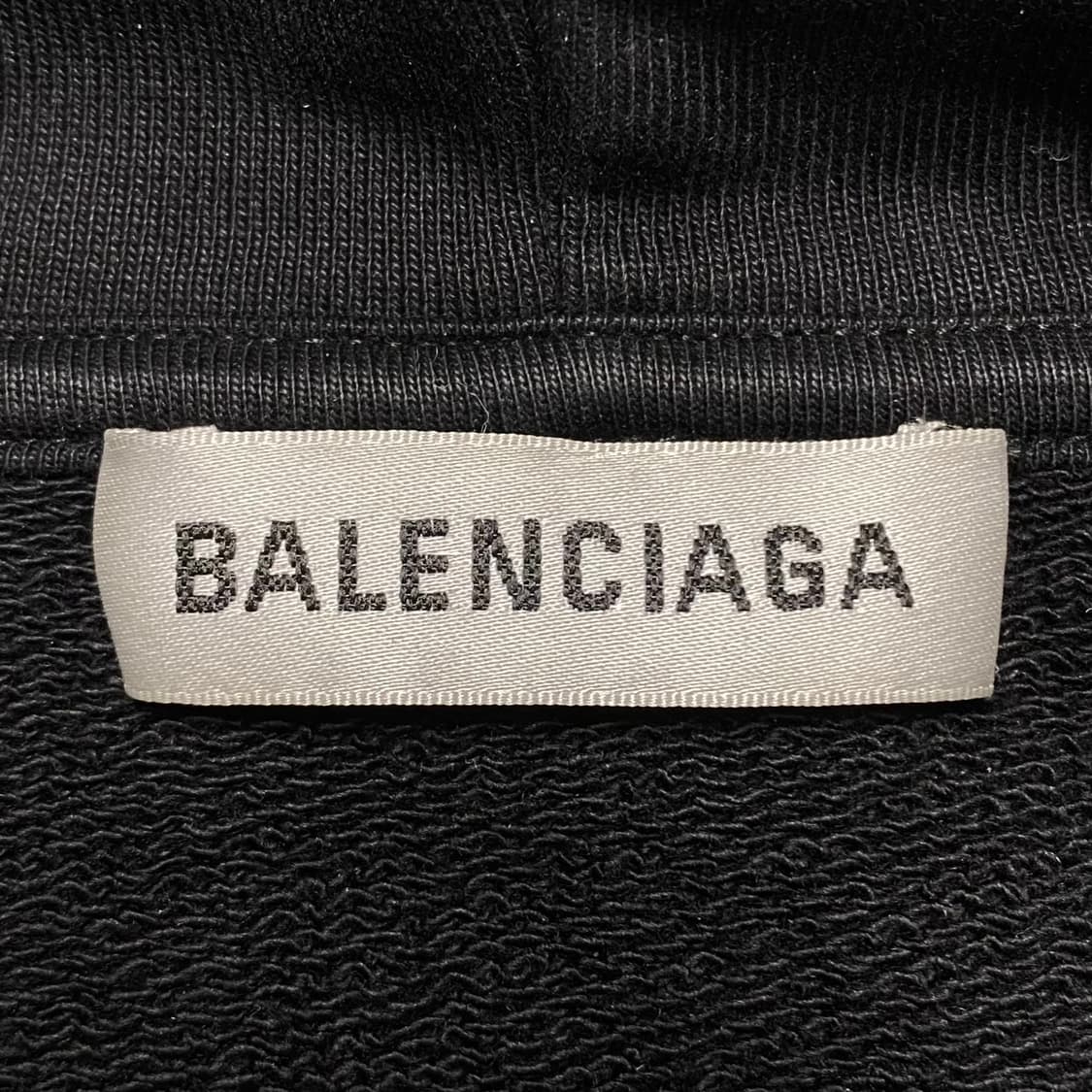 발렌시아가 스몰로고 후드티 상품이미지3