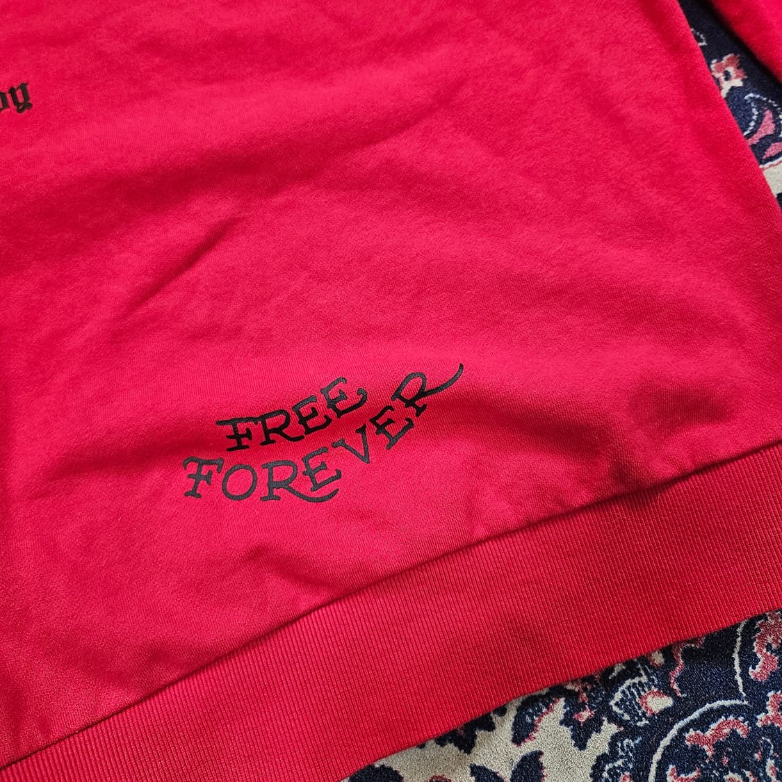 에드하디 시그니쳐 프린팅 스웻 맨투맨 티셔츠 상품이미지6