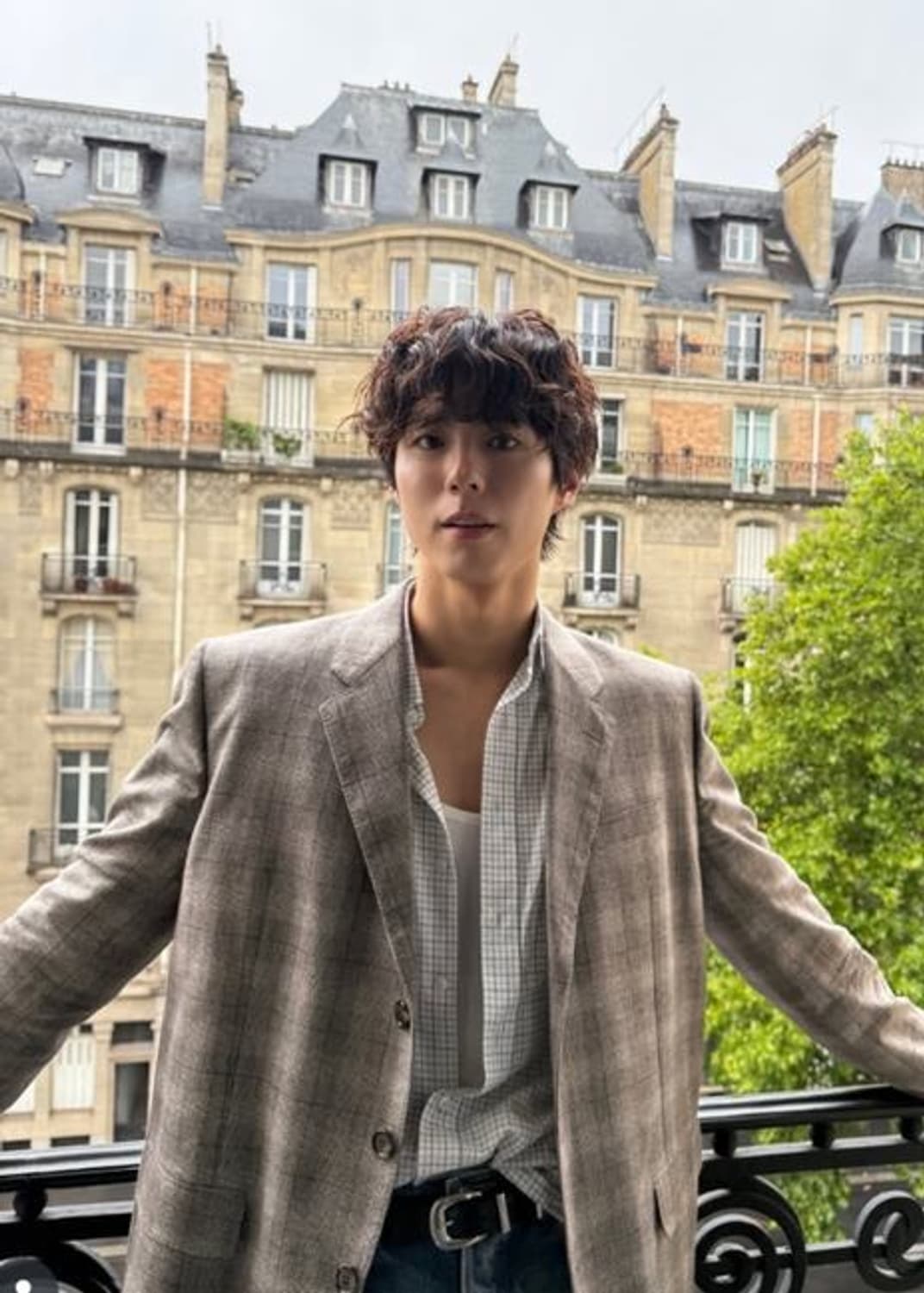 [박보검님 착용] 셀린느 25AW 프린스오브웨일즈 체크 자켓 상품이미지1