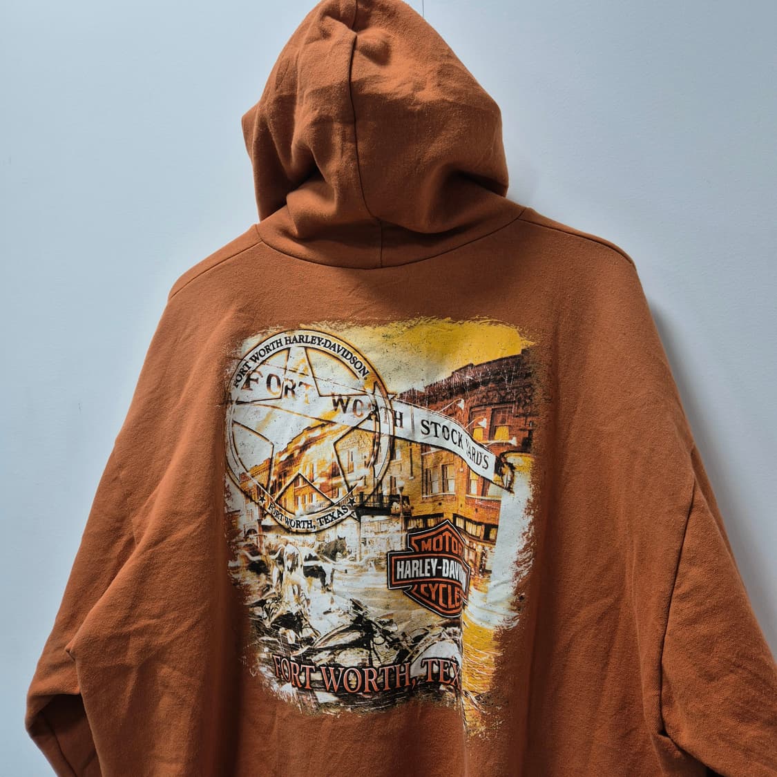 HD 할리데이빈스 전ㆍ후면 프린팅 후드집업 XL 상품이미지4