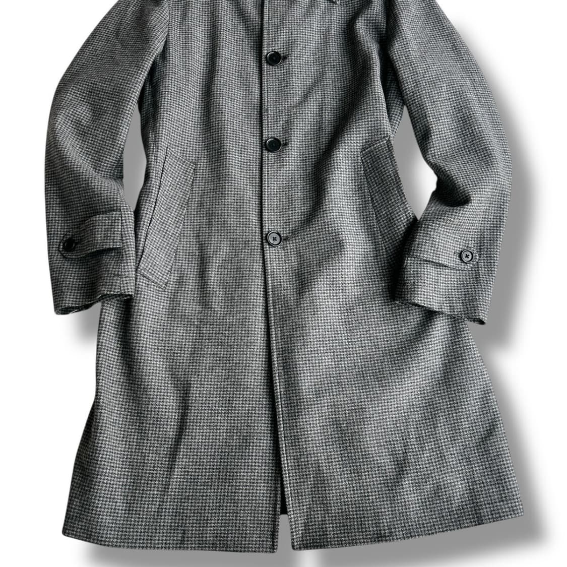 유나이티드애로우즈x로로피아나 그레이 울 코트 상품이미지4