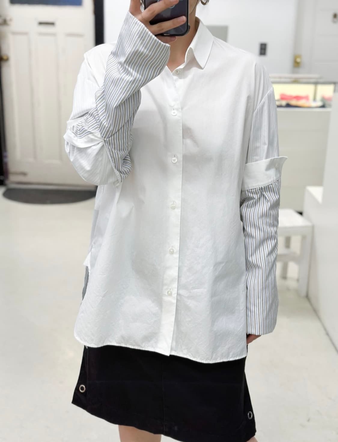 마르지엘라 화이트 셔츠 상품이미지2