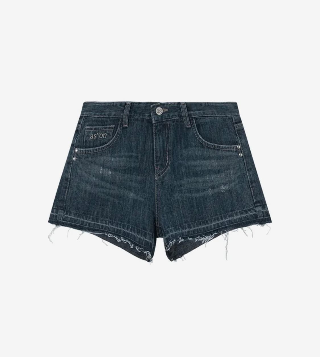 애즈온 FOLD DENIM SHORT PANTS  상품이미지1