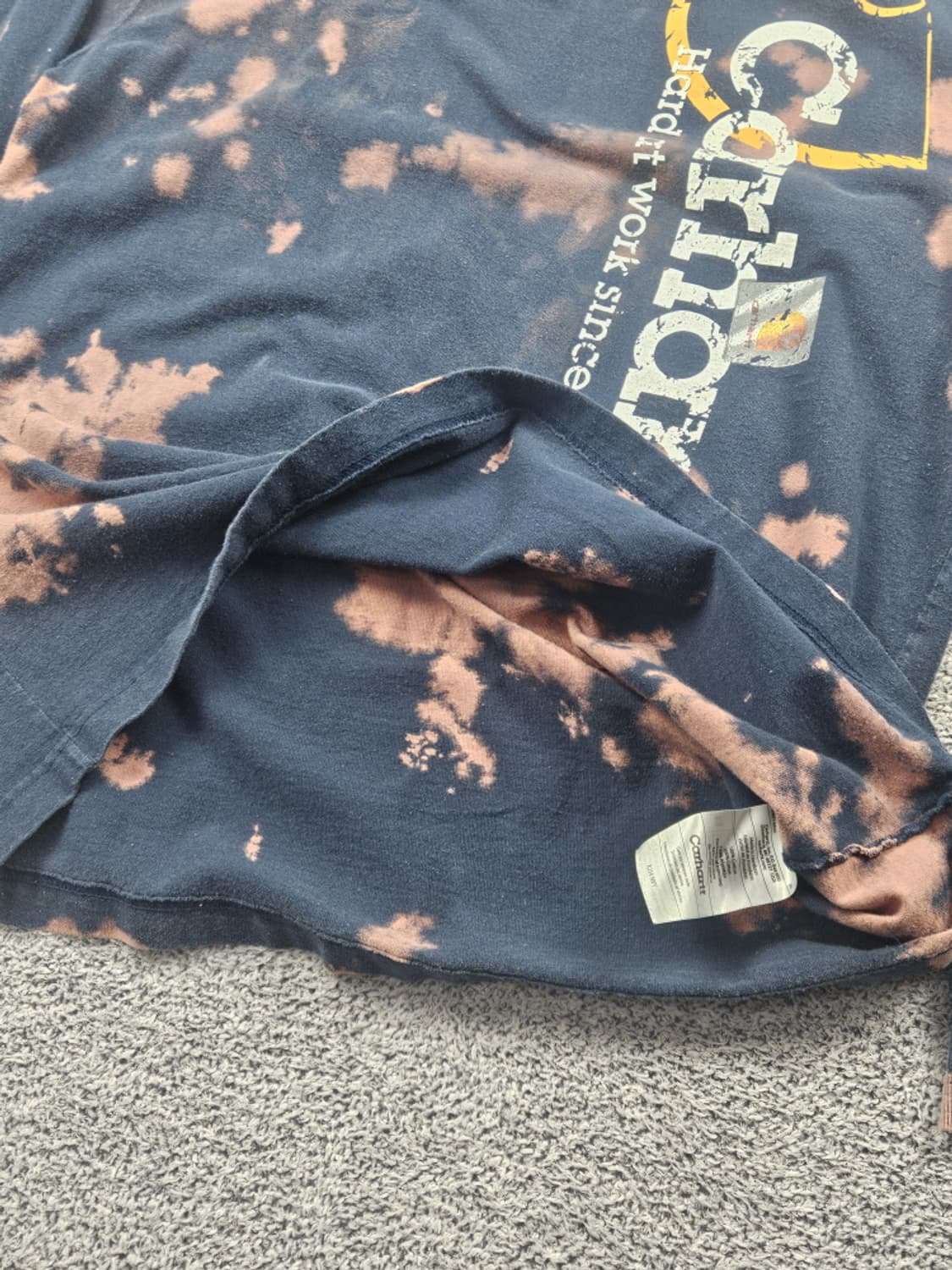 칼하트 다잉 워시드 커스텀 롱 슬리브 ( M ) / 10567 상품이미지9