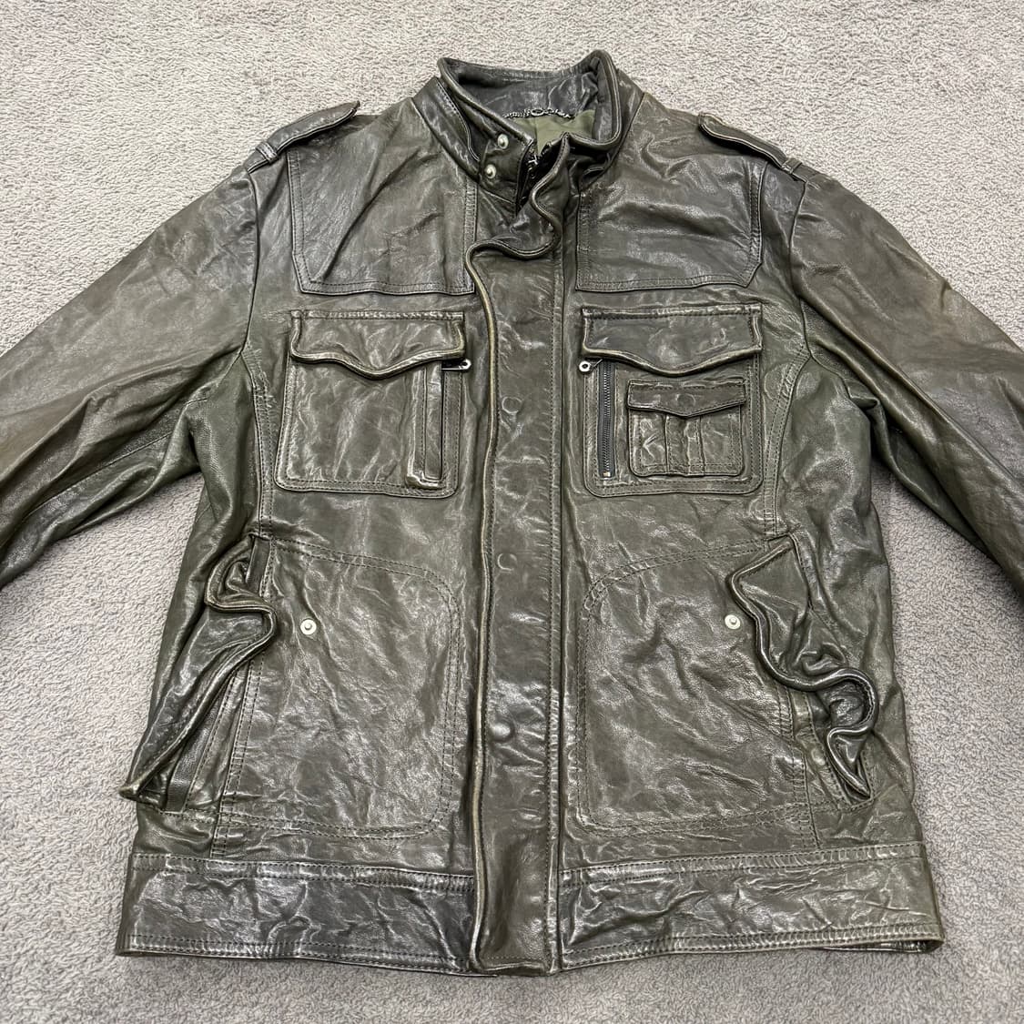 [정품/100] SIEG 지이크 파렌하이트 양가죽자켓 상품이미지3