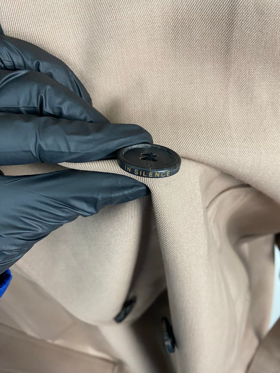 인사일런스 더블 트렌치 울 롱코트 M 상품이미지3