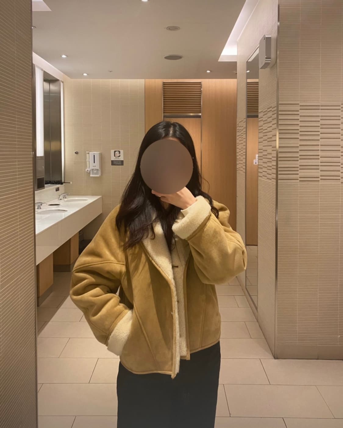 Le 르 시어링 자켓 무스탕 상품이미지5