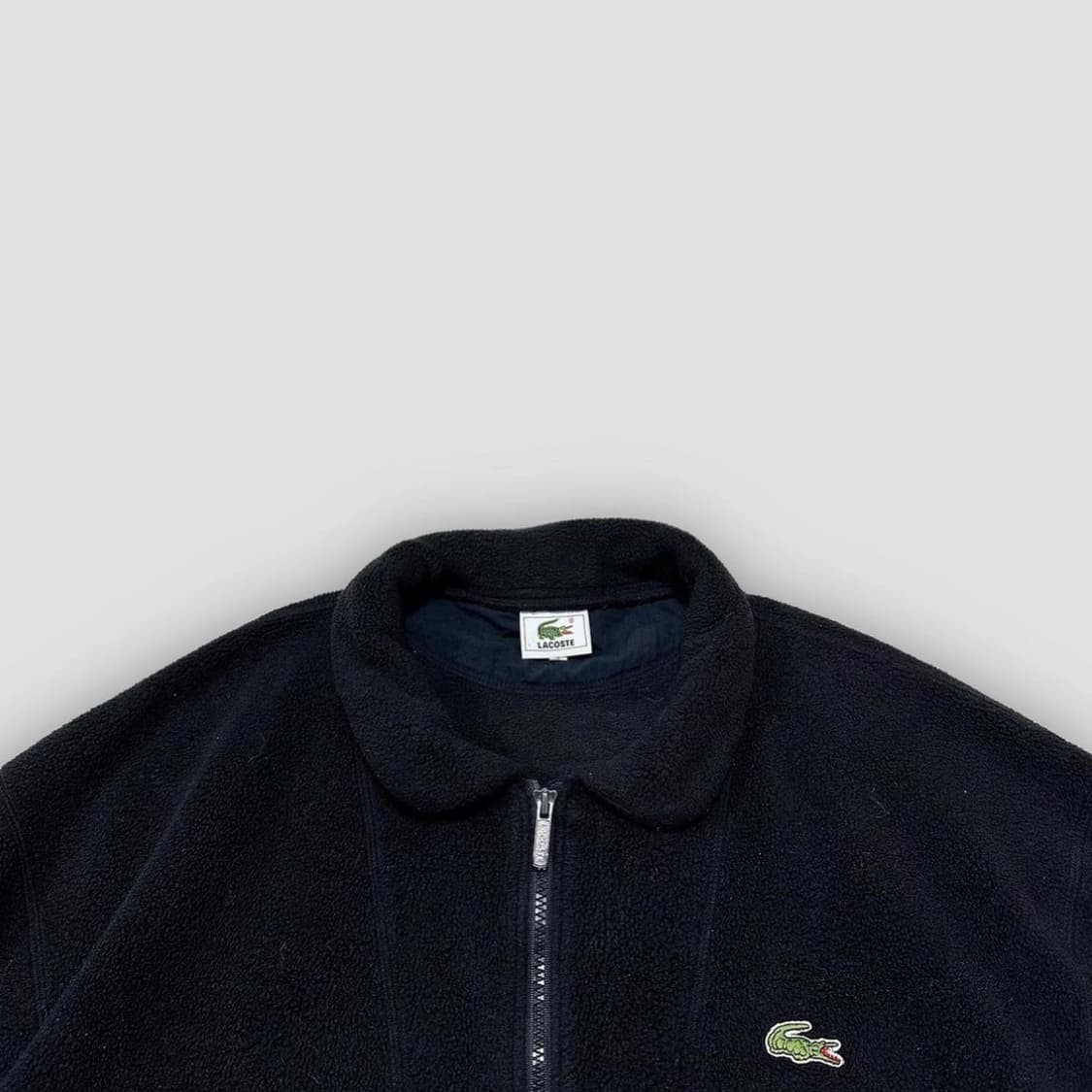 라코스테 블랙 폴라텍 플리스 후리스 자켓 상품이미지2