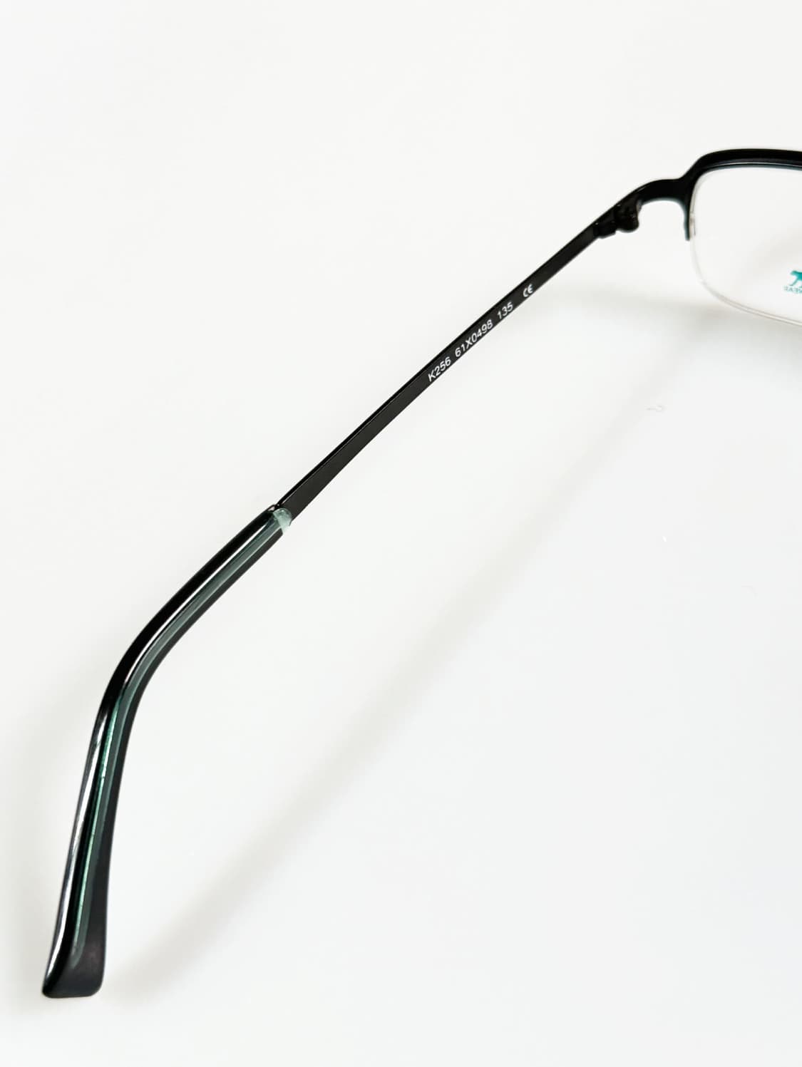 KIPLING 블랙 반무테 스퀘어 메탈 빈티지 안경 상품이미지7