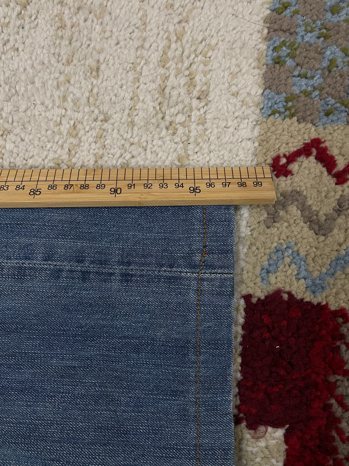 [34x33] Evisu 레인보우 다이콕 데님 진 팬츠 상품이미지7