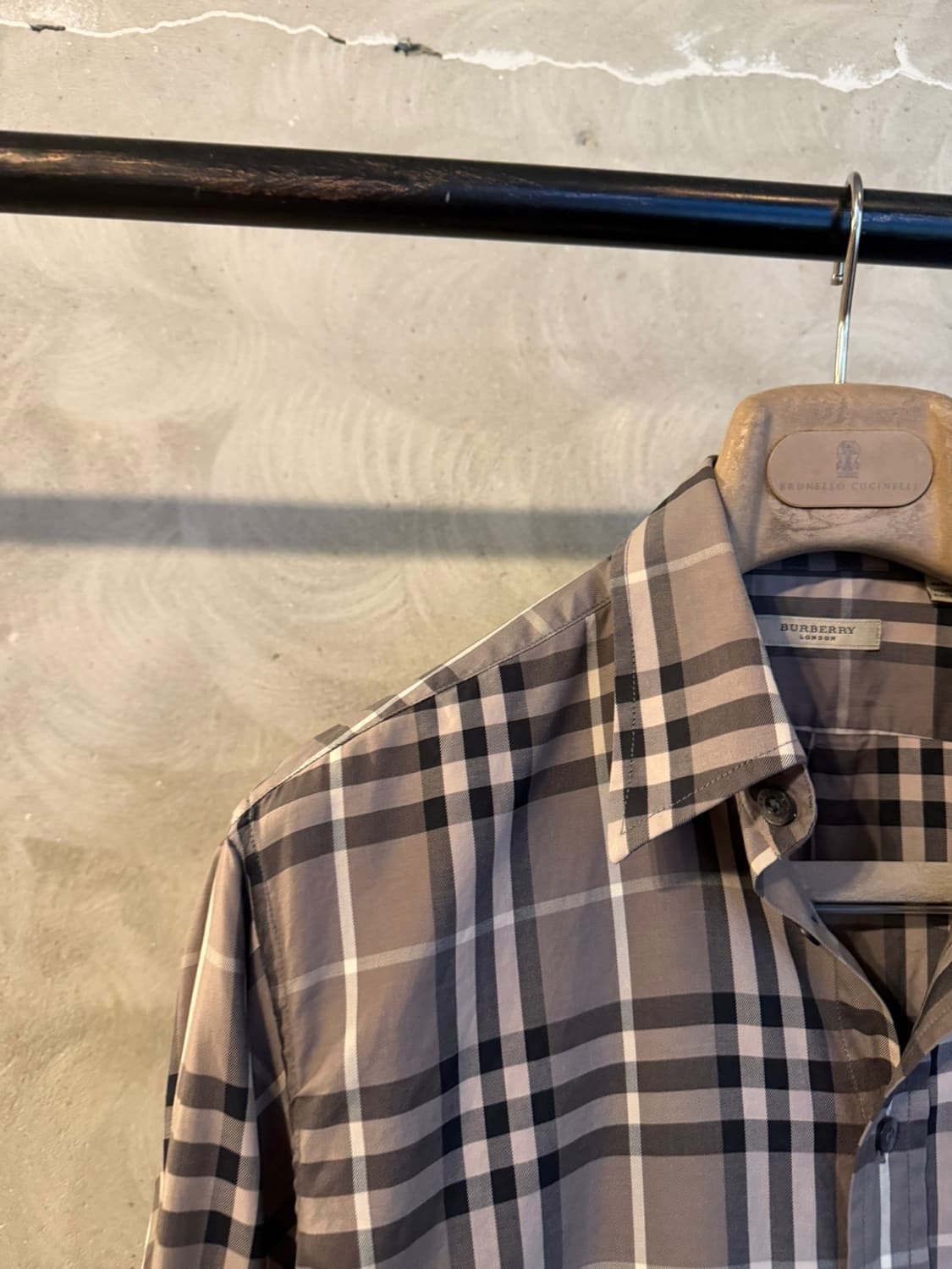 버버리 노바체크 버튼다운 셔츠 100 상품이미지2