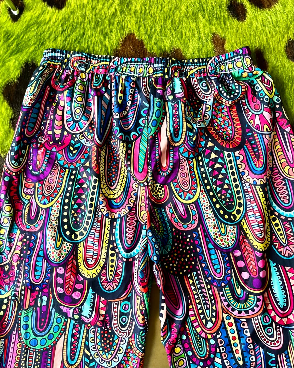 Vintage Crazy Pattern Balloon Pants 상품이미지4
