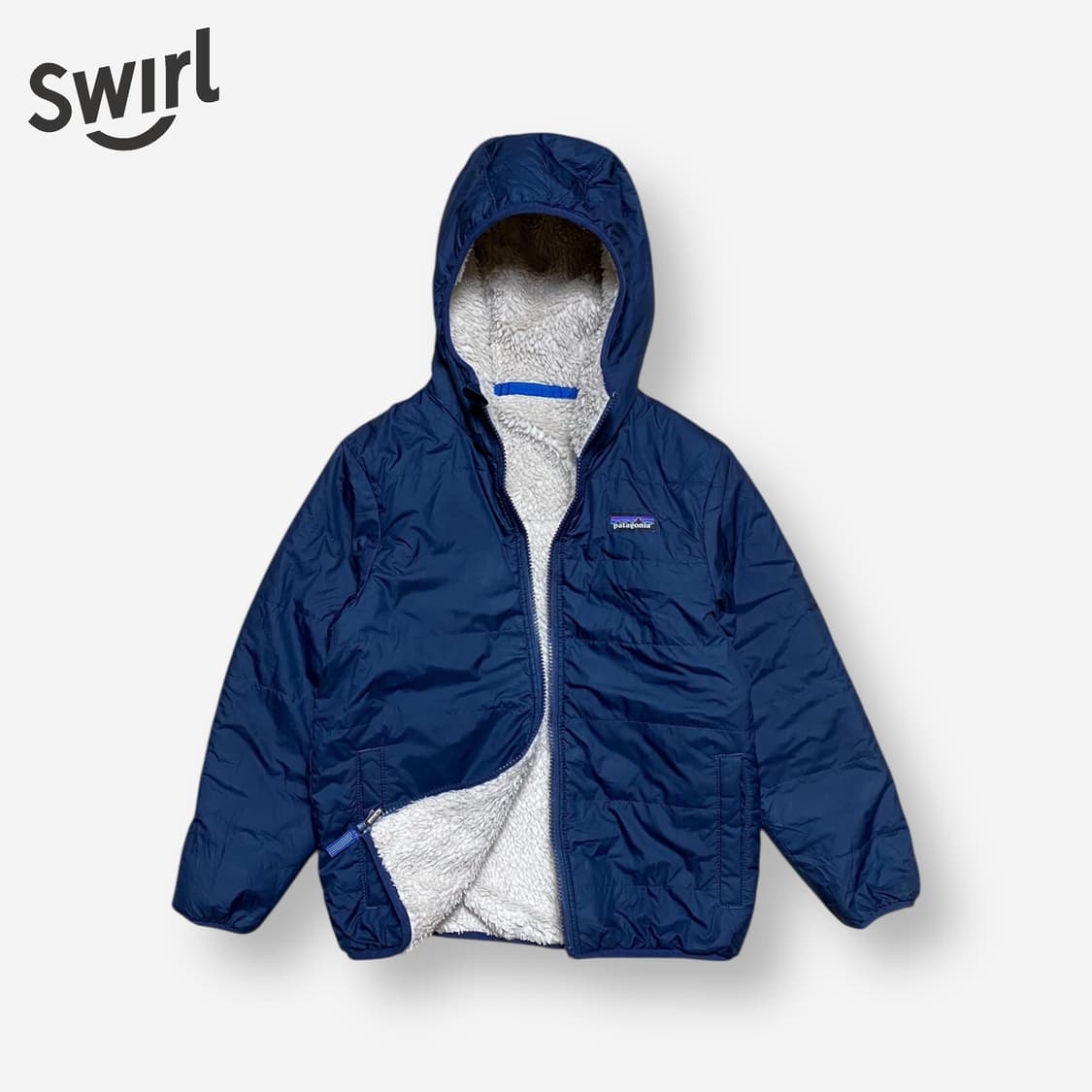 🌊 patagonia Reversible Retro-X후디 아동 상품이미지3