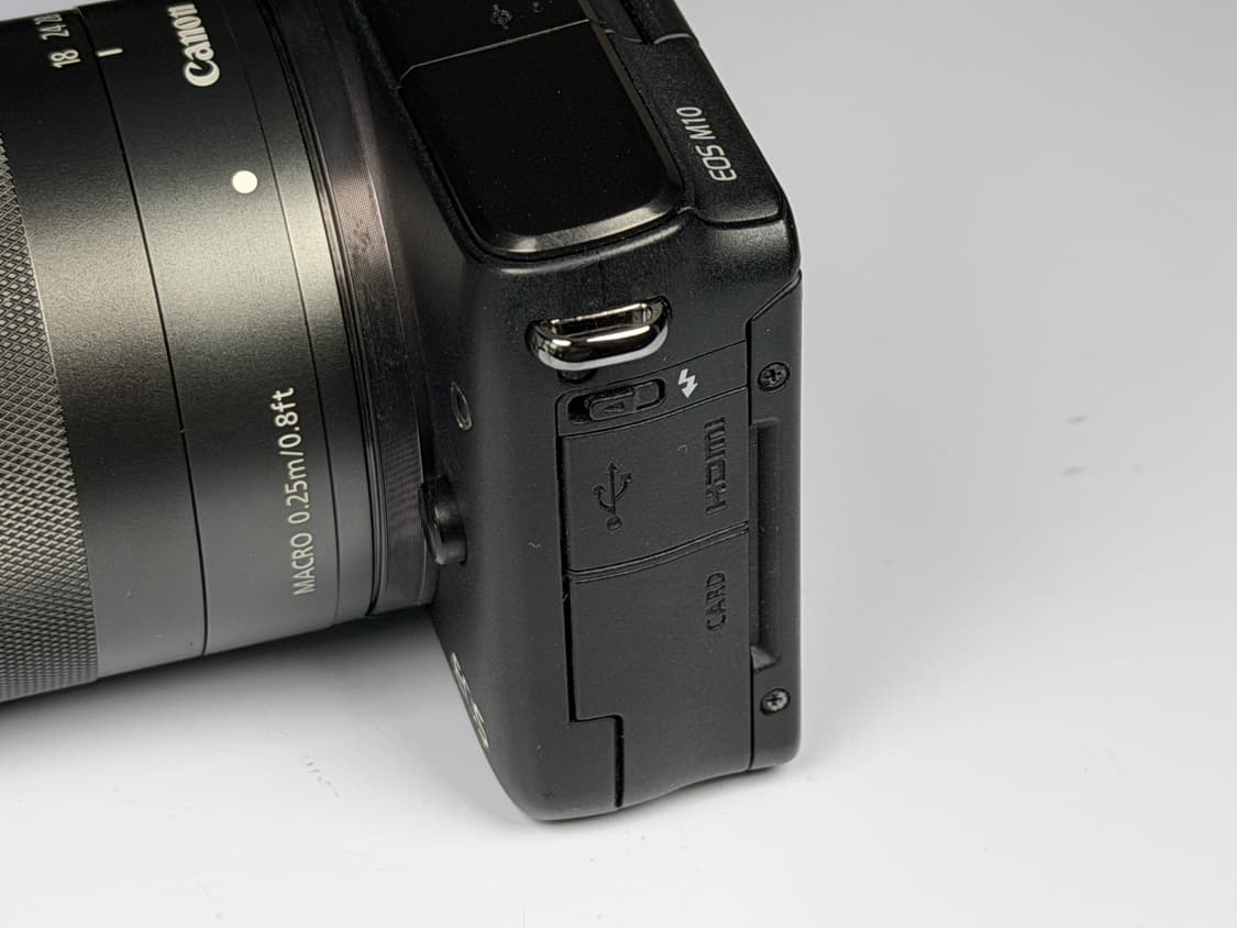 캐논 EOS M10 블랙 미러리스 카메라 상품이미지2