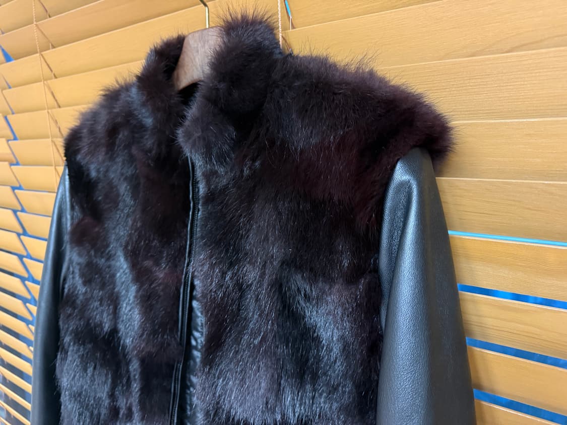 남성 BON 양가죽 코요테털 자켓 95-100 거의 새상품급 상품이미지10