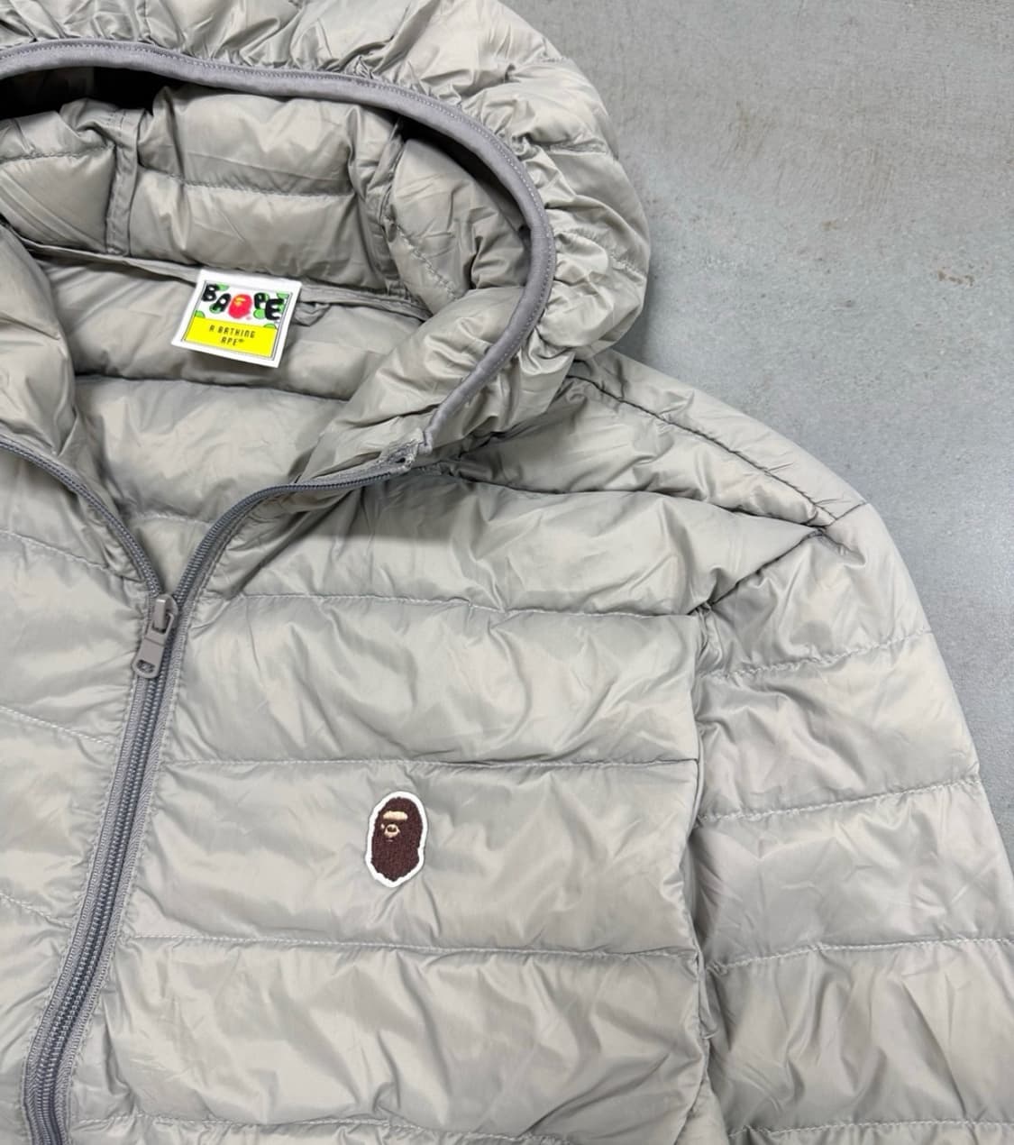 베이프 경량패딩 상품이미지4