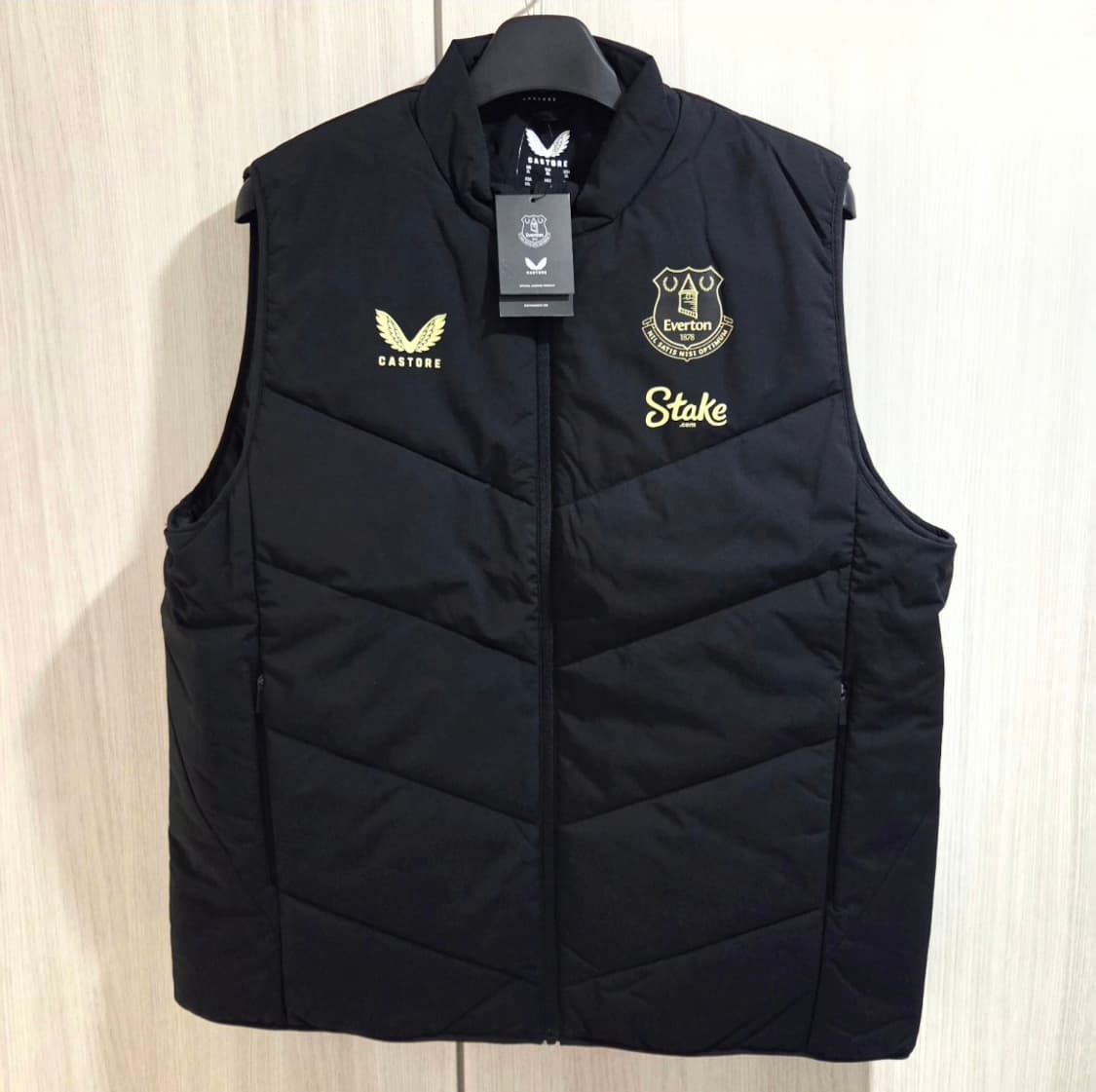 (새상품/2XL)24-25 에버턴 패딩조끼 축구 에버튼 캐스토어 상품이미지1