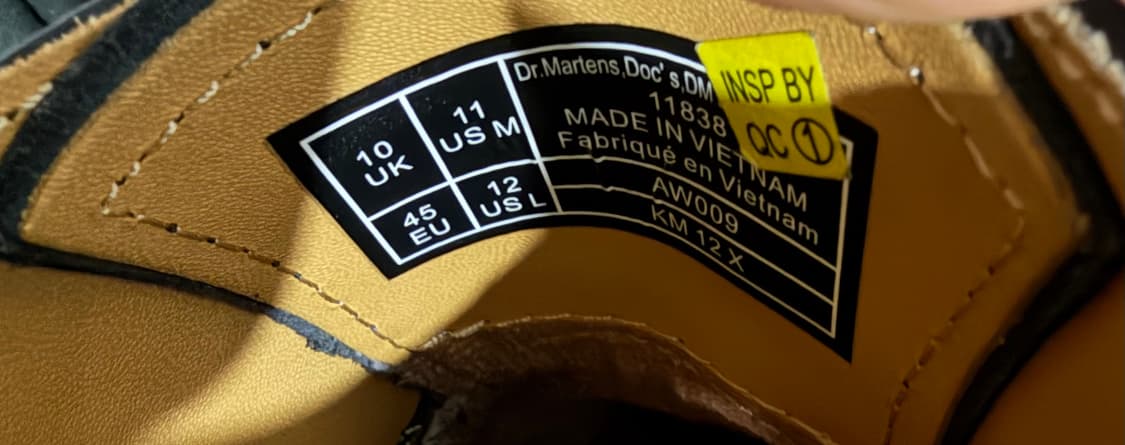 닥터마틴 290사이즈 상품이미지2