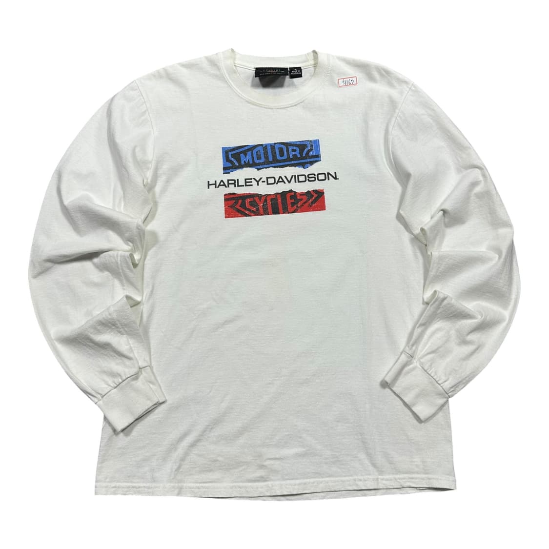 ✨ (바배) 할리데이비슨 화이트 롱슬리브 상품이미지1
