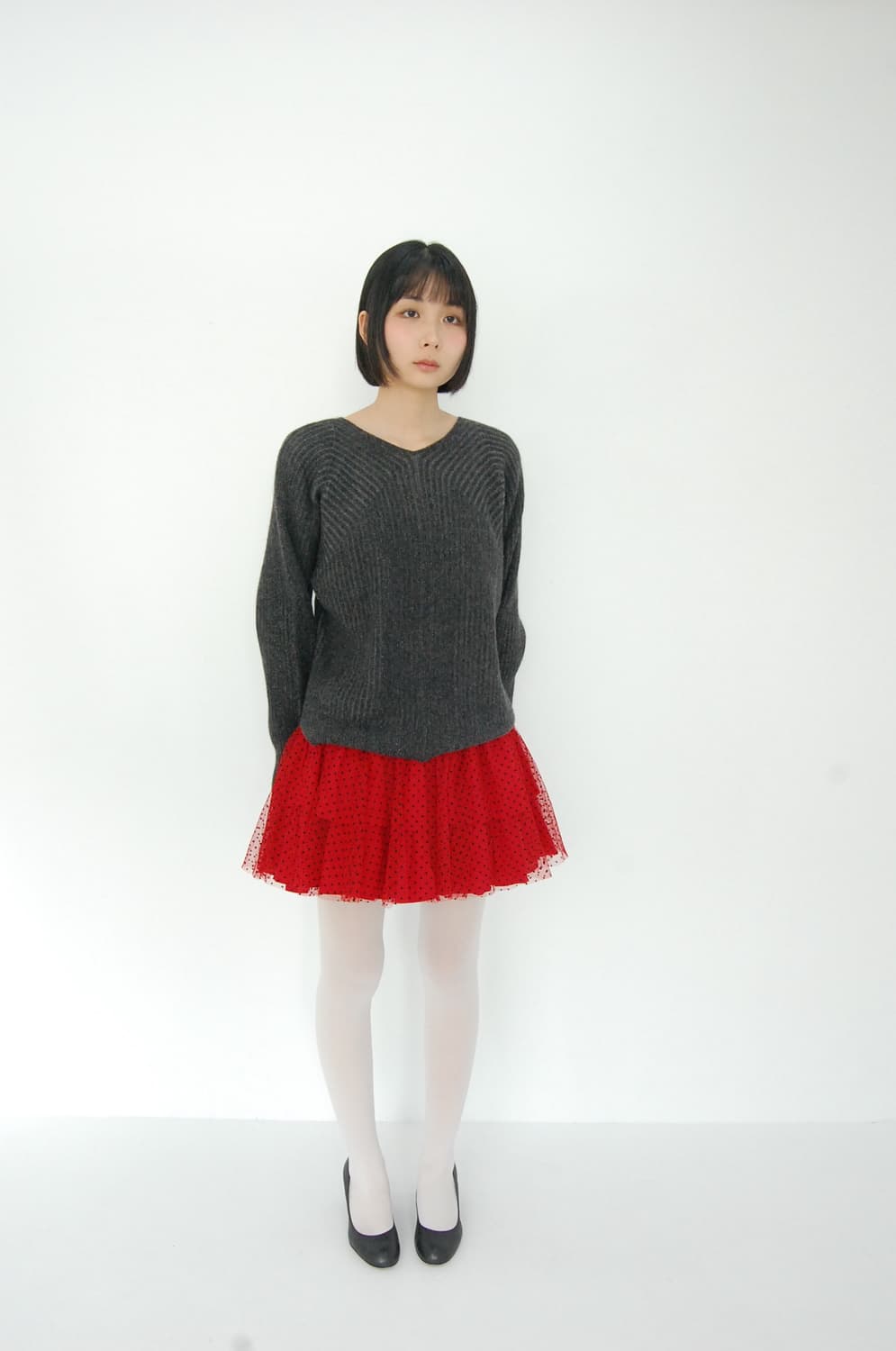 Luyuan rose cashmere knit 상품이미지3
