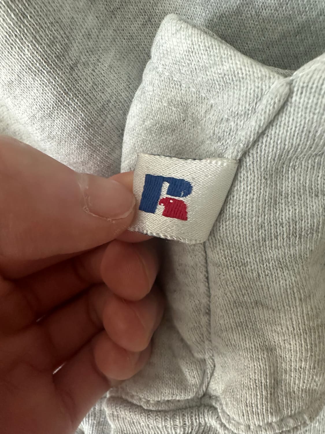 90s 러셀후드티 그레이색상 made in usa 상품이미지6