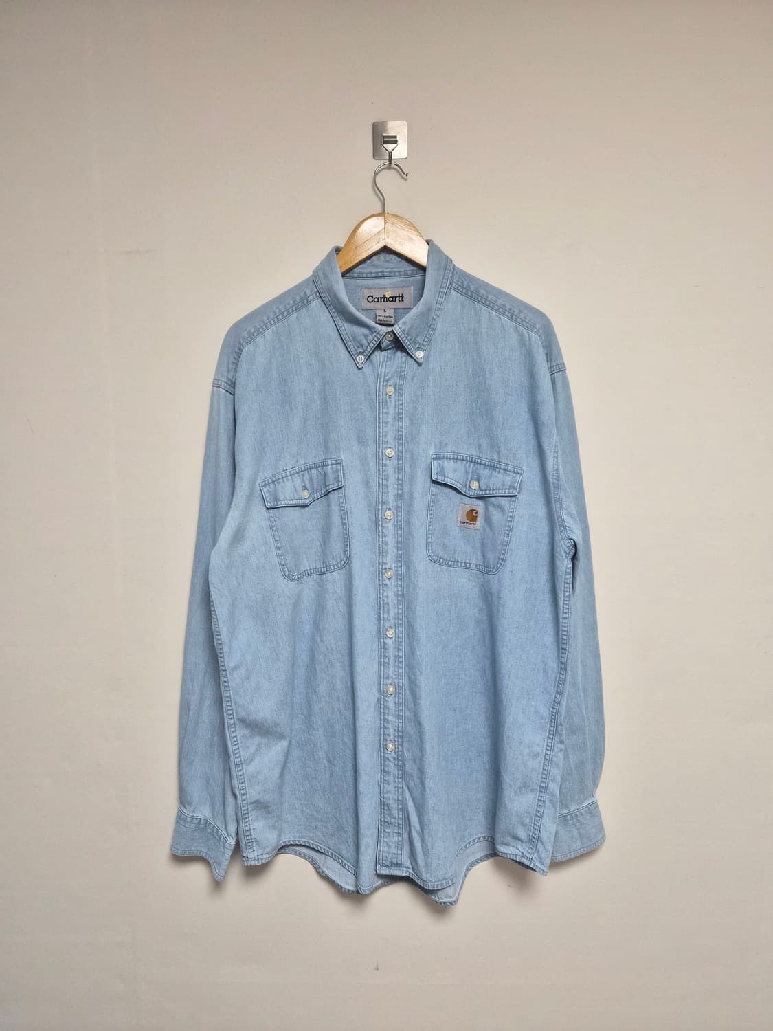 칼하트Carhartt 데님 셔츠 L사이즈 - S279 상품이미지1