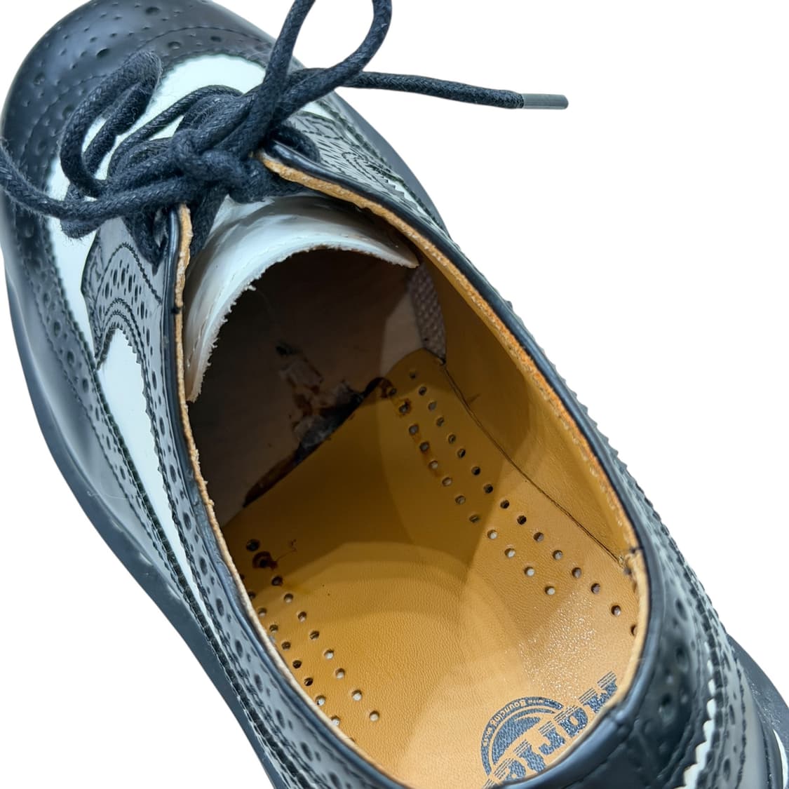 닥터마틴 10458 윙팁 미키마우스 슈즈 블랙 화이트 230 상품이미지7