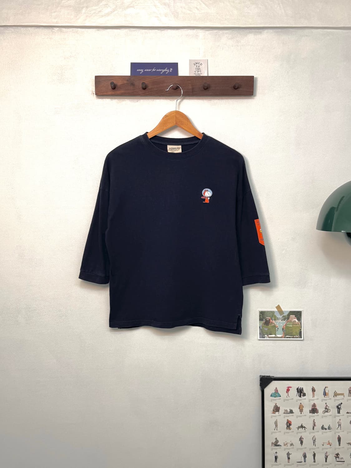 Peanuts navy/T105 상품이미지1