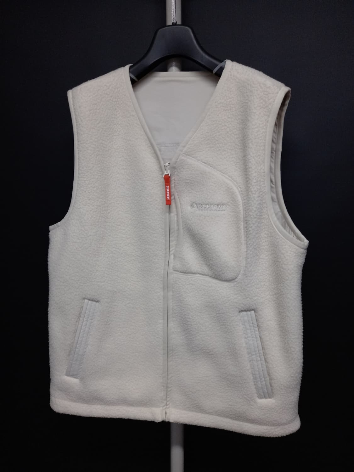 디스커버리 남성 리버시블 부클 베스트 95 상품이미지3