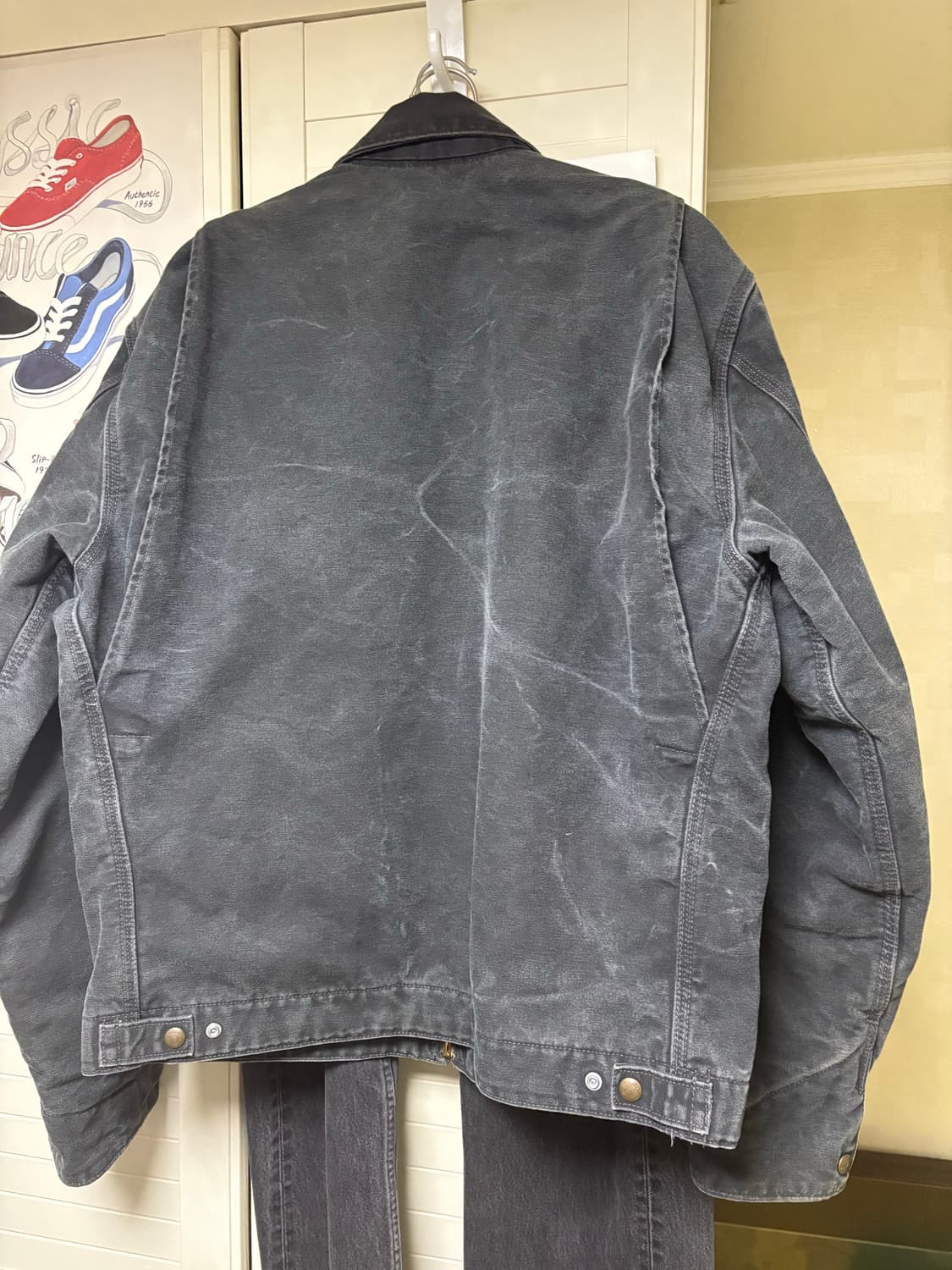 칼하트(made in usa) 디트로이트자켓 j97 패트롤(L-Tall) 상품이미지3