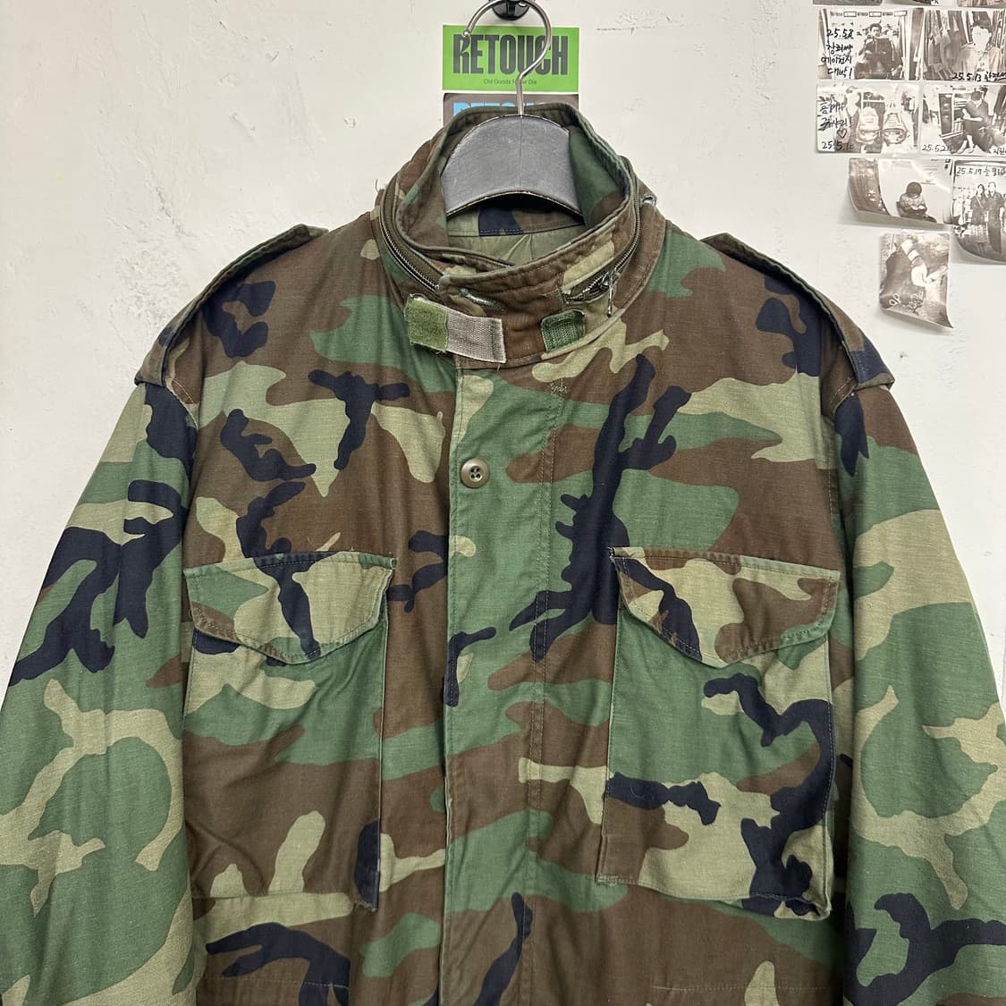 90’s US 아미 우드랜드 M-65 필드자켓 상품이미지2