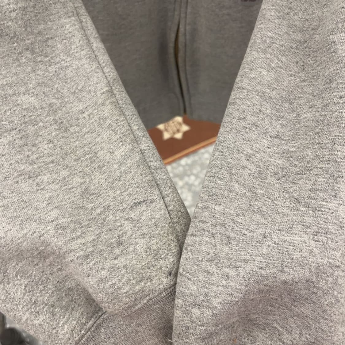 칼하트 베이직 빈티지 캐주얼 오버핏 기모 집업 M C09234 상품이미지8