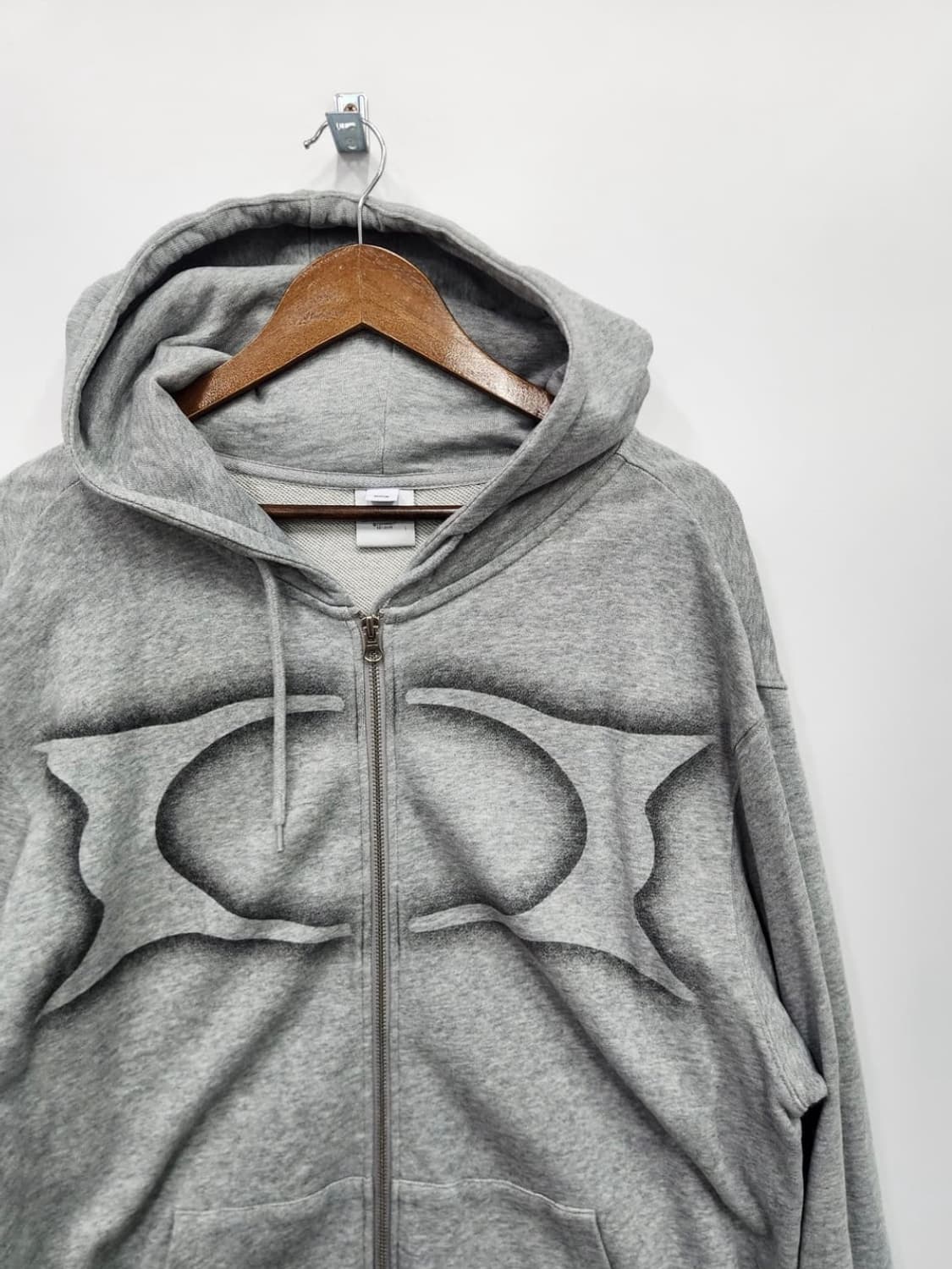 크리틱 그레이 후드집업 상품이미지3