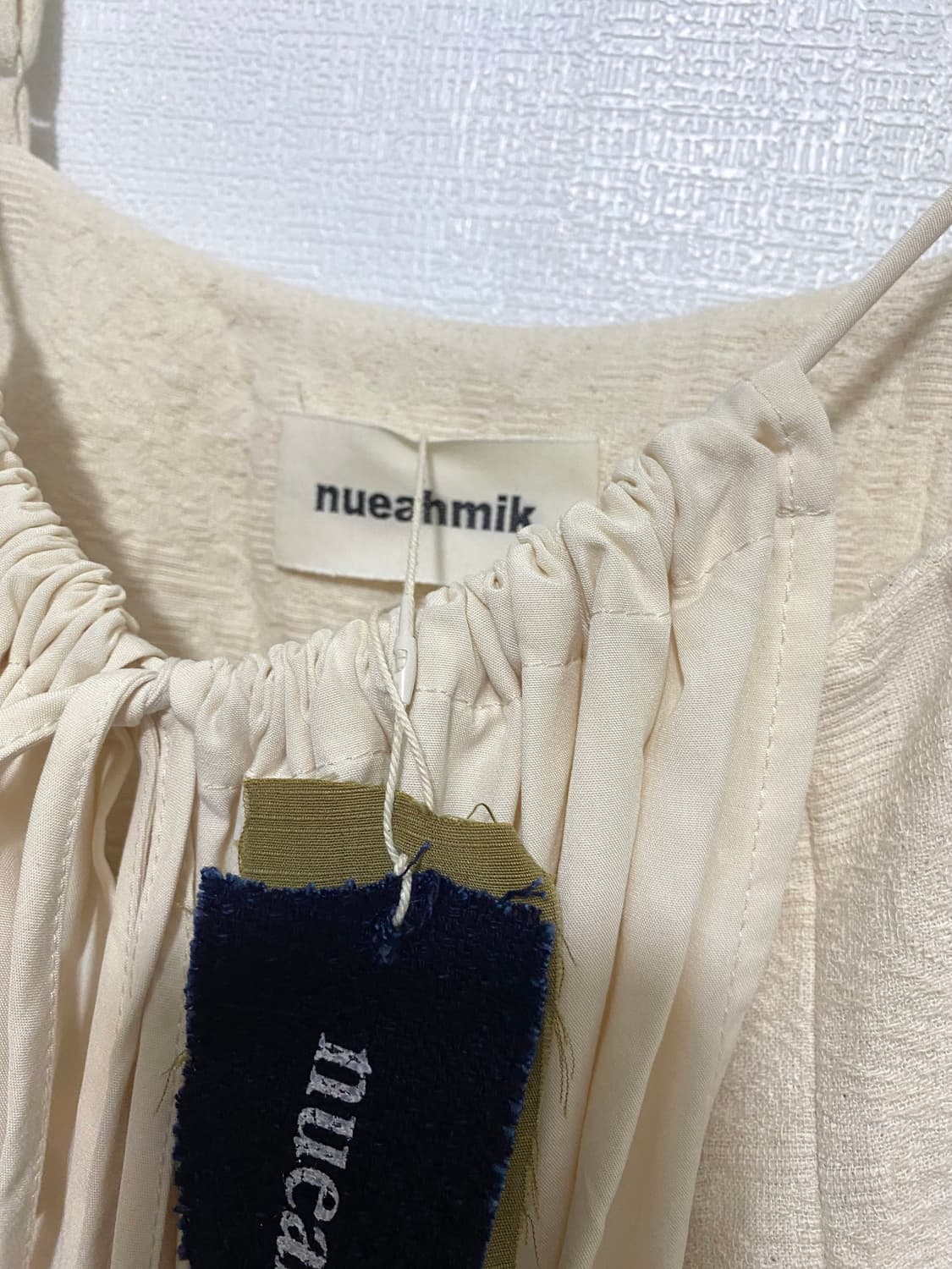 누아믹 원피스 [티파니 착용] Levé Dress Ivory 상품이미지8