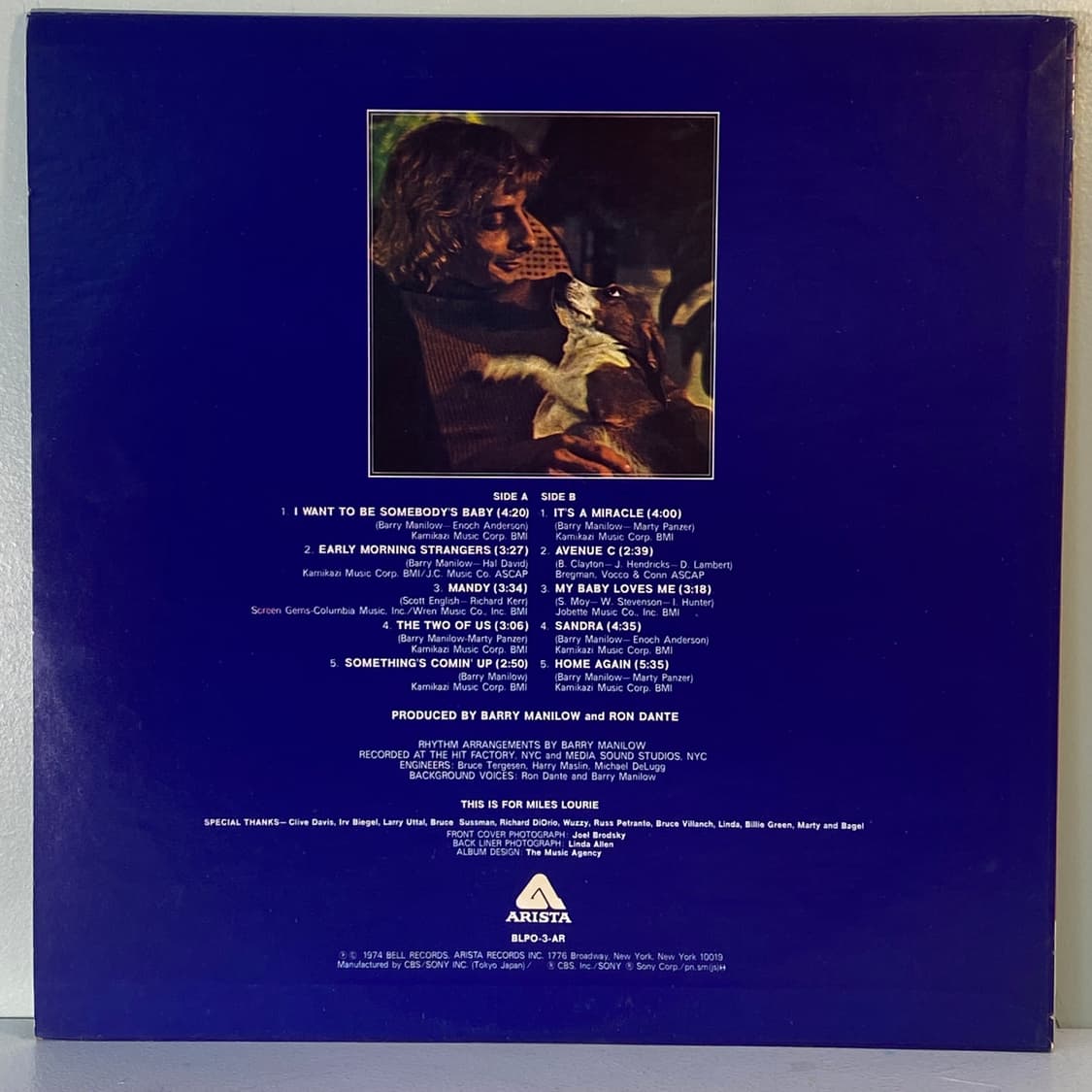 (중고LP-팝) Barry Manilow -II 상품이미지2